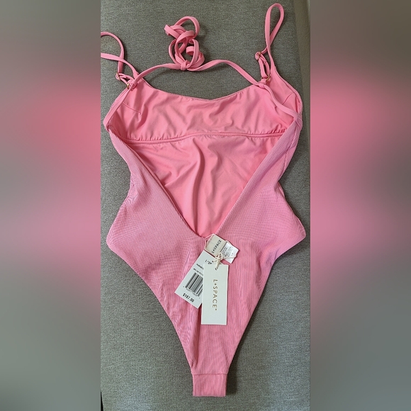NWT L*Space The Perfect Pink Swimsuit - Picture 4 of 6